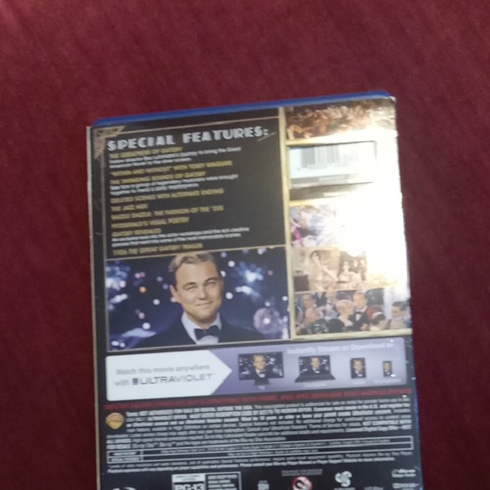 The Great Gatsby Blu-ray DVD and Blu Ray - Picture 2 of 2